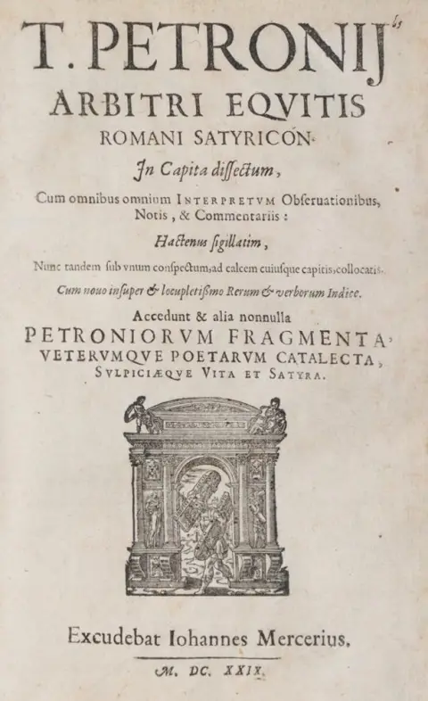 Petronius Arbiter,T. – Satyricon in capita dissectum, cum omnibus omnium interpretum observationibus, notis, et commentariis