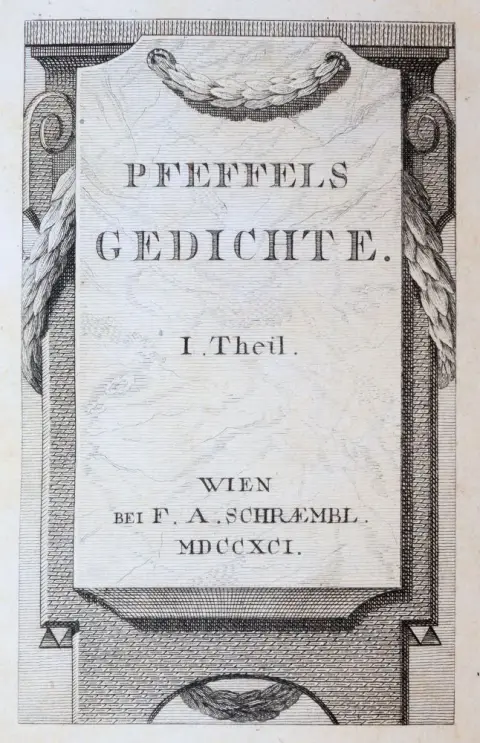 Pfeffel,G.K. – Poetische Versuche
