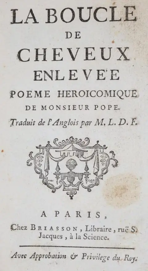 Pope,(A.). – Les principes de la morale et du gout en deux poemes, trad
