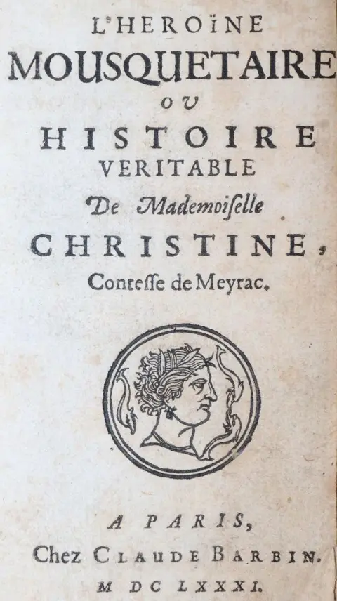 (Préchac,J.de). – L'heroine mousquetaire