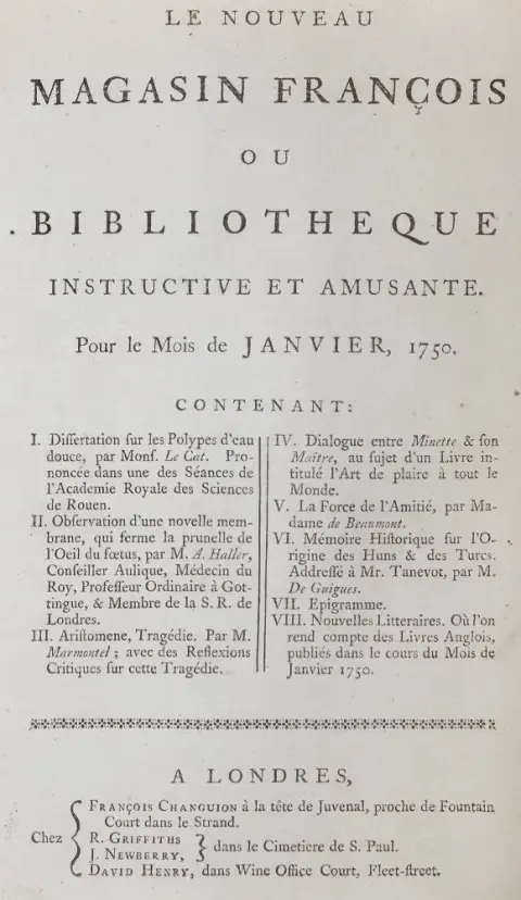 Voltaire,(F.M.A.). – Epitre a Mr