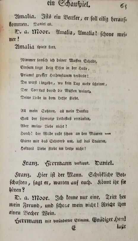 (Schiller,F.v.). – Die Räuber