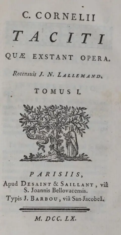 Tacitus, C. – Zachované spisy