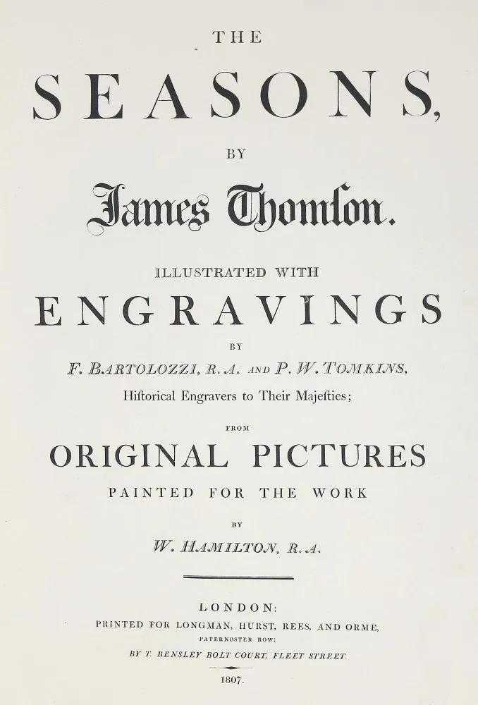 Thomson, J. – The Seasons