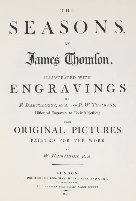 Thomson, J. – The Seasons