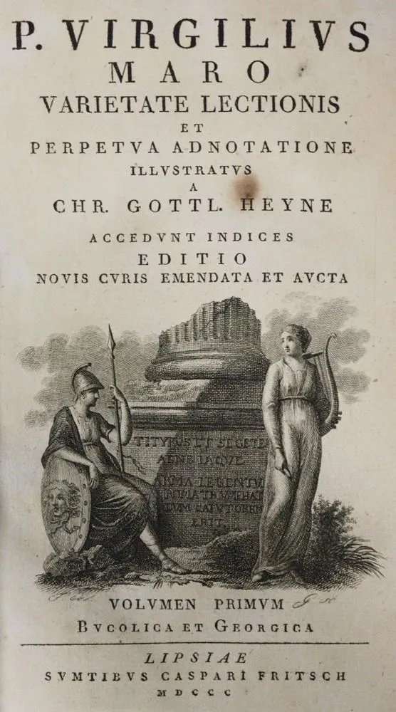 Vergilius,M.P. – Varietate lectionis et perpetua adnotatione illustratus C.G