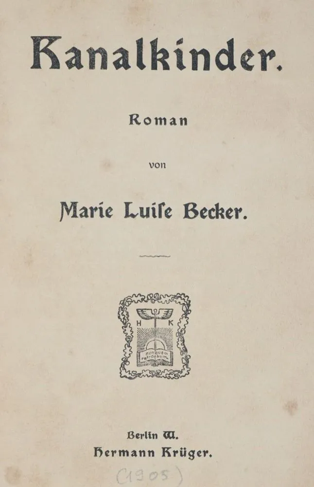 Becker,M.L. – Kanaalkinderen