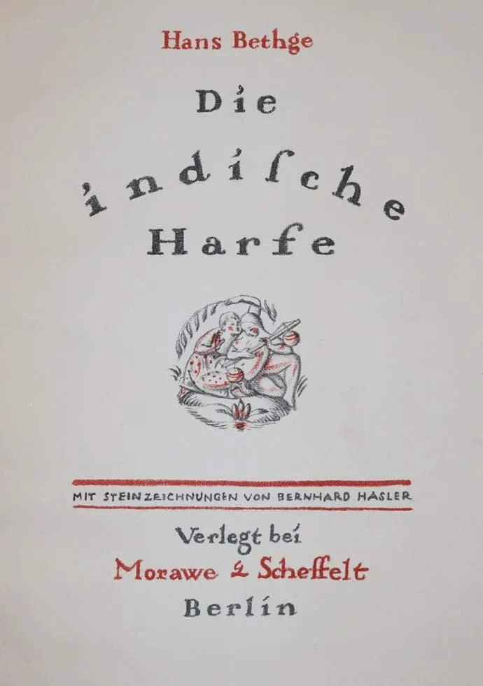 Bethge,H. – Die indische Harfe