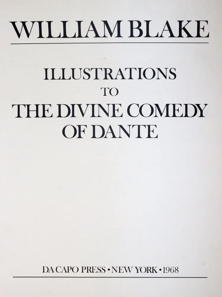 Blake,W. – Illustrations to The Divine Comedy of Dante