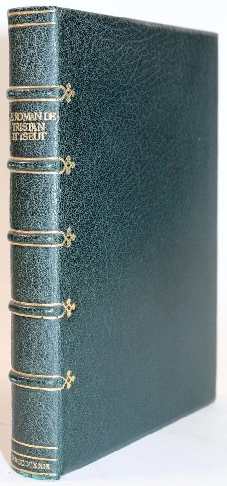 Black morocco binding – (monogram)