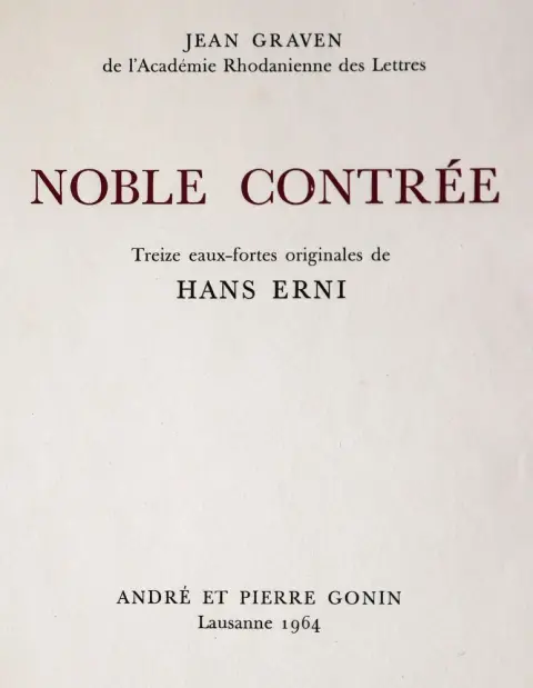 Graven,J. – Noble contree