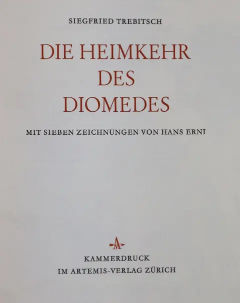 Trebitsch,S. – Powrót Diomedesa