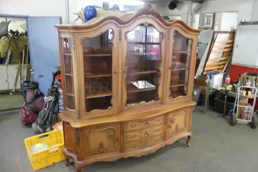 Vitrine, style Chippendale