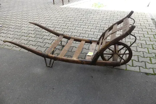 Vintage hay rake