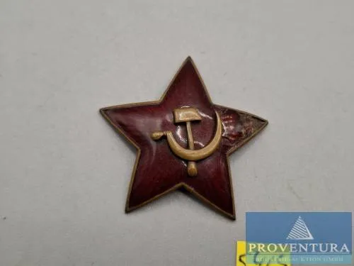 Mützenabzeichen UdSSR Sternkokade M35 um 1935