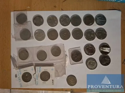 Collector coins Federal Republic of Germany 25 pieces 5 DM total 125 DM