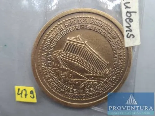Бронзовая медаль Рубенс/Вальхалла 31.98 гр
