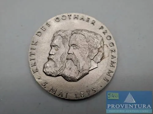 Medal 100 Years of Critique of the Gotha Programme 1875