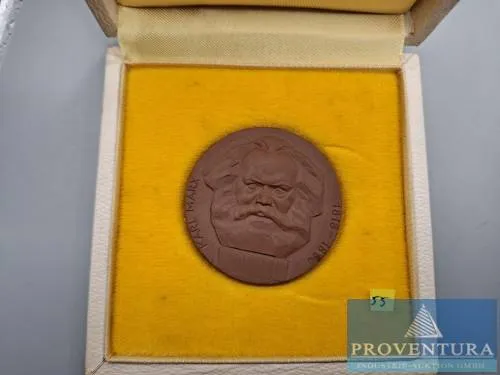 Medal Karl-Marx-Stadt porcelana Böttger