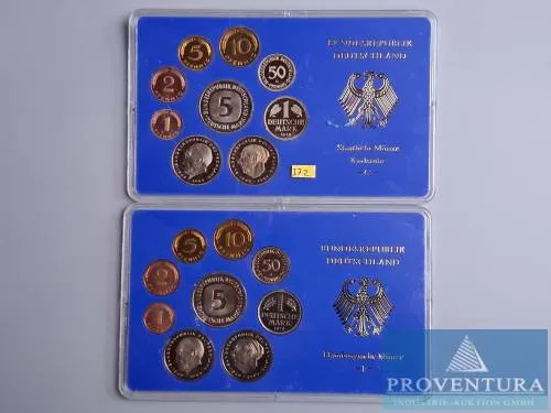 Sada mincí SRN 1976 GJ pp 21,76 DM