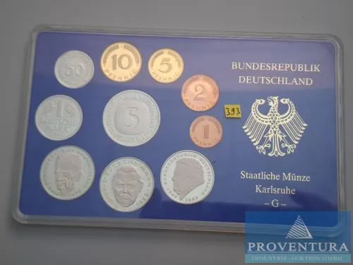 Muntenset Bondsrepubliek Duitsland 1990 G pp 12,88 DM