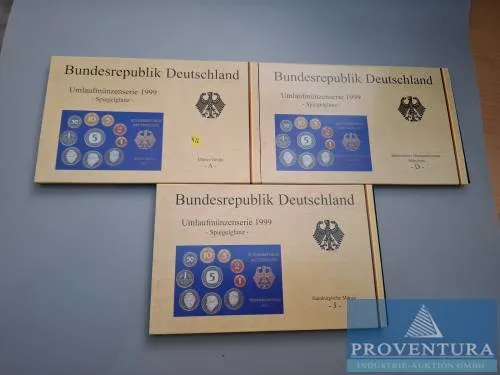 FRG coin set 1999 ADJ sp 38.64 DM