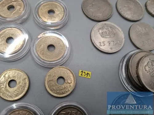 Circulation coins Spain Juan Carlos 154x 1 Peseta