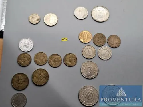 Oběžné mince Jugoslávie 20 kusů