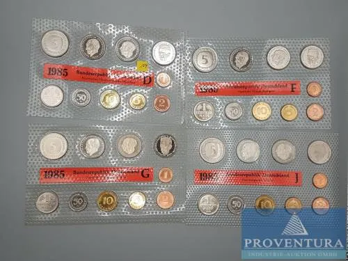 FRG coin set 1985 DFGJ st