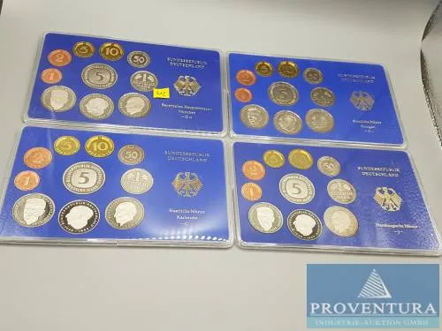 FRG coin set 1984 DFGJ pp
