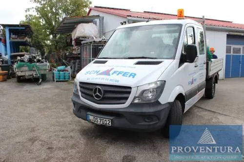 Lkw offener Kasten Doka MERCEDES BENZ Sprinter 310 CDI, EZ 2016, 86.000 km