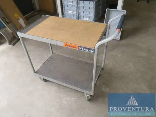 Vozík GARANT T54 kovový šedý cca 50x85 cm