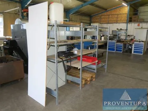 Zware steekstelling metaal 4 staanders elk ca. 200x60t cm