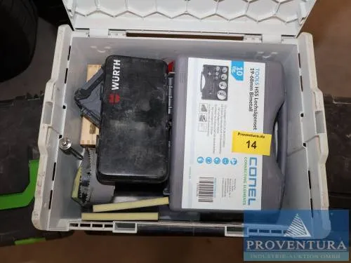 Bohrer- u. Lochsäge-Sätze gesamt ca. 6 Sätze