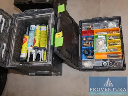 Systainer RECA naplněný sanitárním a silikonovým materiálem