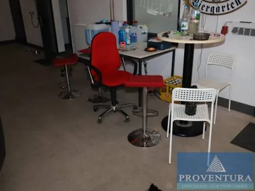 Sitzkombination Stetisch + 3 Sitzhocker
