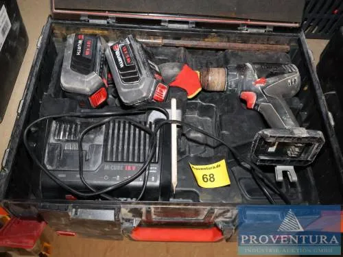 Cordless drill WÜRTH Master ABS 18 Compact 2013