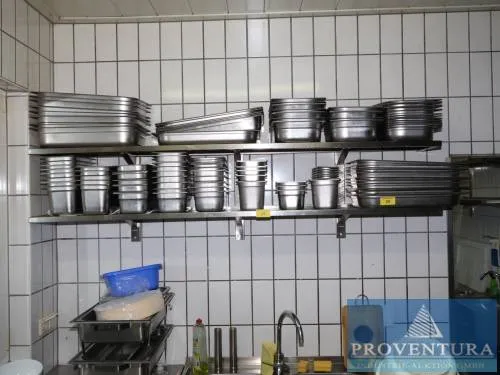 RVS wandrek ca. 200x30 cm