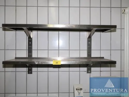RVS stelling ca. 100x30 cm
