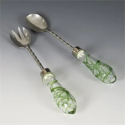 Jugendstil-Salatbesteck