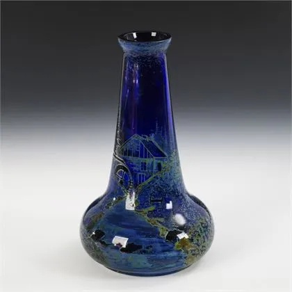 Jugendstil-Vase. Beyermann & Co., Haida