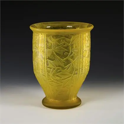 Große Art-déco-Vase. Daum