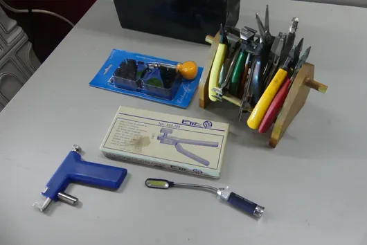 Lot of various pliers