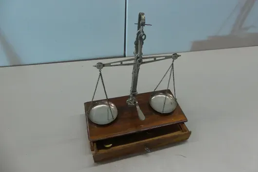 Vintage balansweegschaal