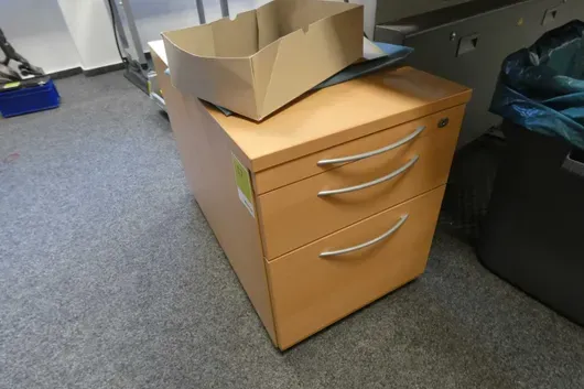 Schreibtischcontainer, ohne Inhalt