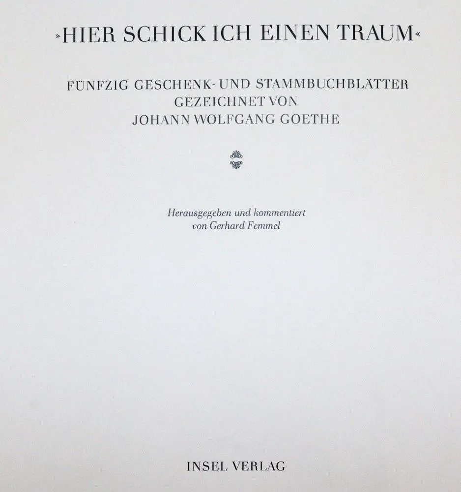 Femmel,G. – „Hier schick ich einen Traum”