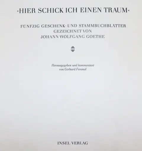 Femmel,G. – „Hier schick ich einen Traum”
