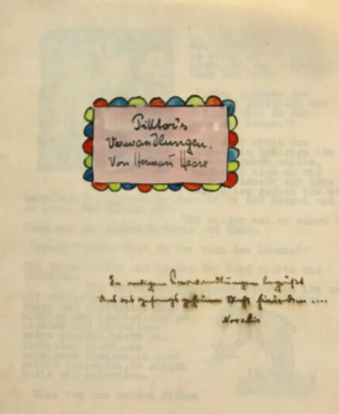 Hesse,H. – Piktorova proměna