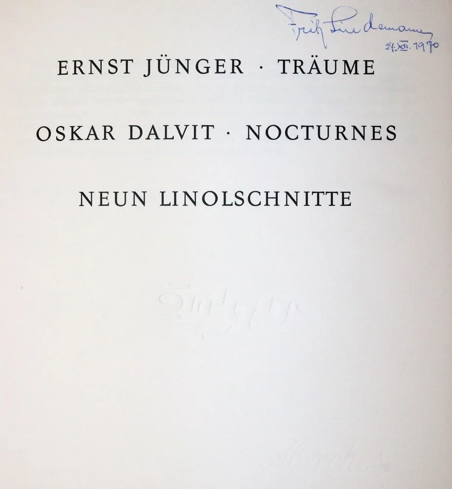 Jünger,E. – Träume