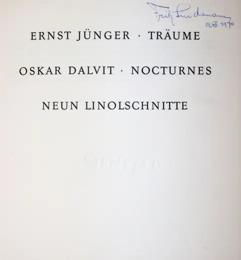 Jünger,E. – Träume